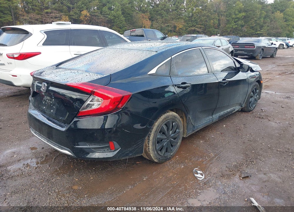 2019 HONDA CIVIC LX VIN: 19XFC2F60KE032479