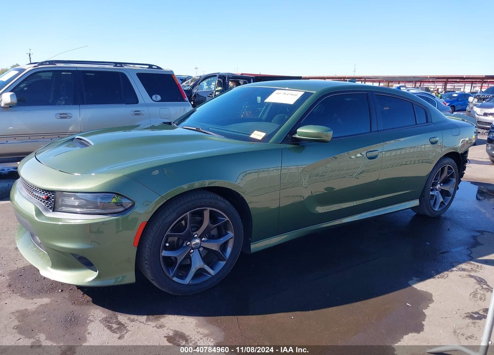 2019 DODGE CHARGER GT RWD VIN: 2C3CDXHG4KH545956