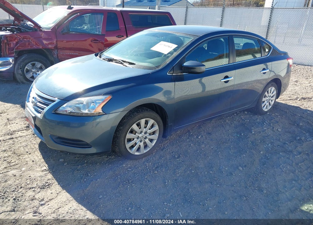 2014 NISSAN SENTRA FE+ S/FE+ SV/S/SL/SR/SV VIN: 1N4AB7APXEN851886
