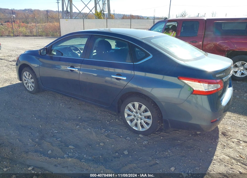 2014 NISSAN SENTRA FE+ S/FE+ SV/S/SL/SR/SV VIN: 1N4AB7APXEN851886