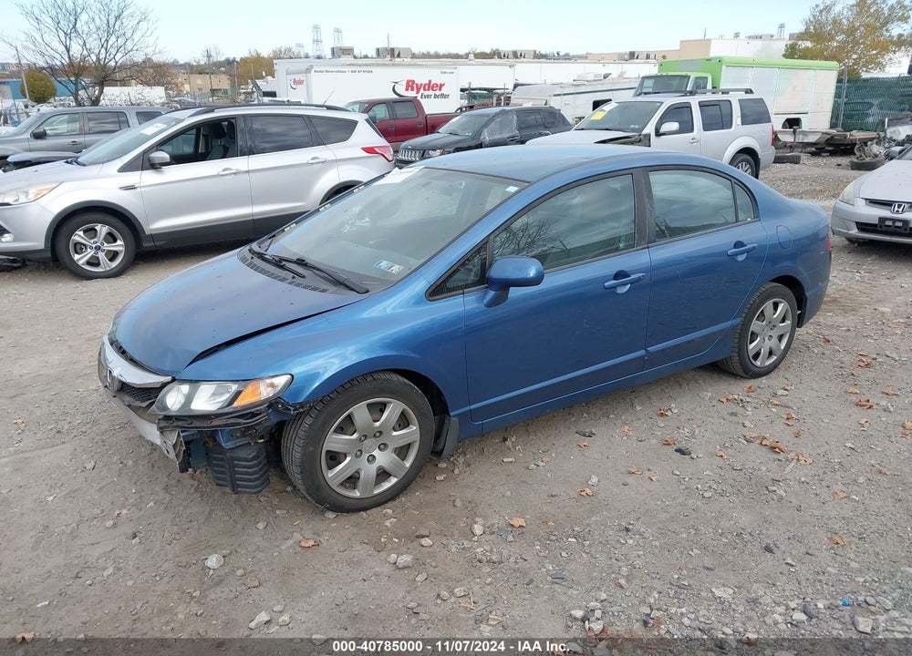 2011 HONDA CIVIC LX VIN: 19XFA1F53BE036209
