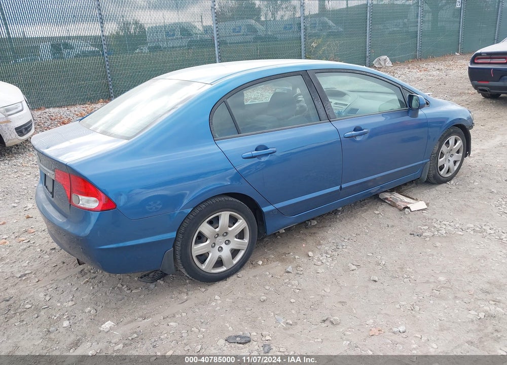 2011 HONDA CIVIC LX VIN: 19XFA1F53BE036209