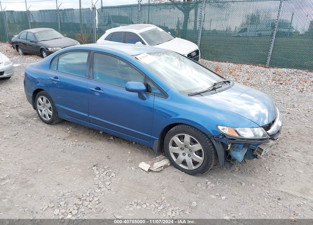 2011 HONDA CIVIC LX VIN: 19XFA1F53BE036209