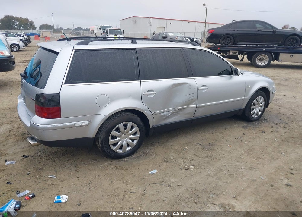 2002 VOLKSWAGEN PASSAT GLX VIN: WVWYH63B72E252829