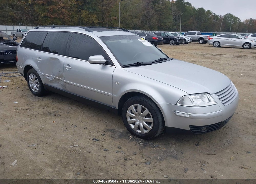 2002 VOLKSWAGEN PASSAT GLX VIN: WVWYH63B72E252829