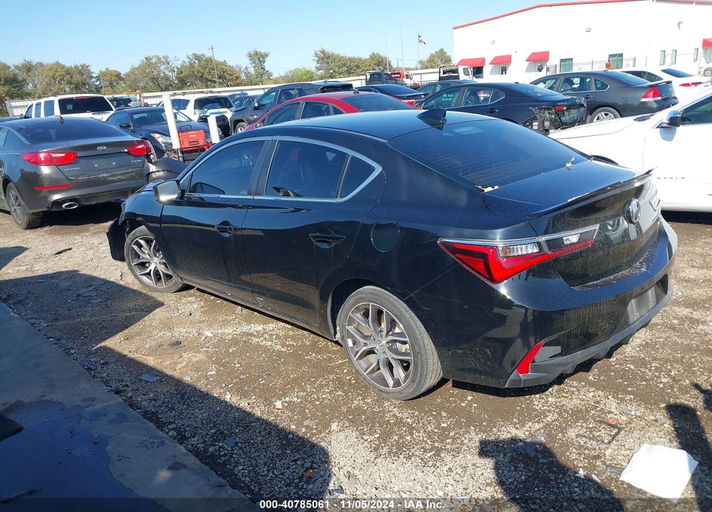 2019 ACURA ILX PREMIUM PACKAGE/TECHNOLOGY PACKAGE VIN: 19UDE2F70KA005880