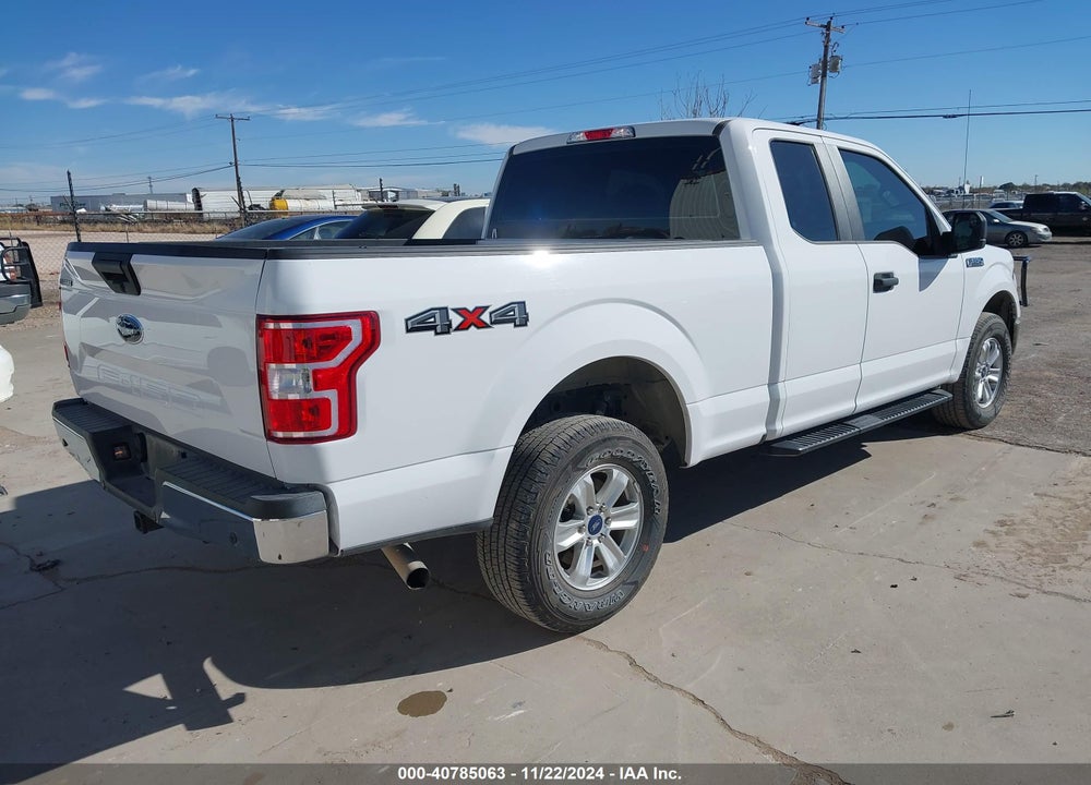 2019 FORD F-150 XL VIN: 1FTFX1E59KKC17232