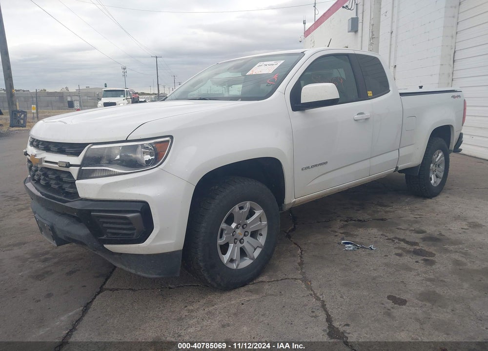 2021 CHEVROLET COLORADO 4WD LONG BOX LT VIN: 1GCHTCEA9M1254299