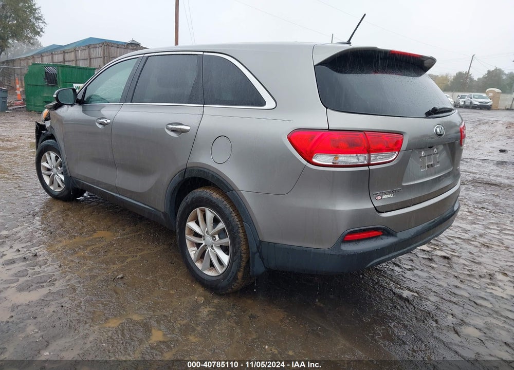 2018 KIA SORENTO 2.4L L VIN: 5XYPG4A38JG403634