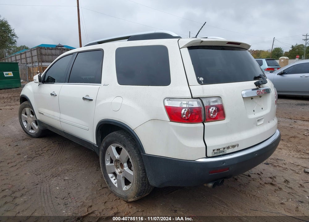 2008 GMC ACADIA SLT-2 VIN: 1GKER33738J175892