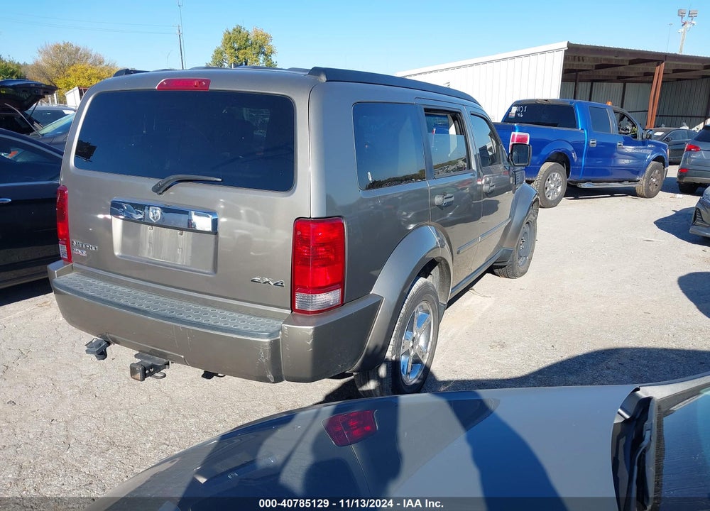 2007 DODGE NITRO SLT/RT VIN: 1D8GU58K27W688663