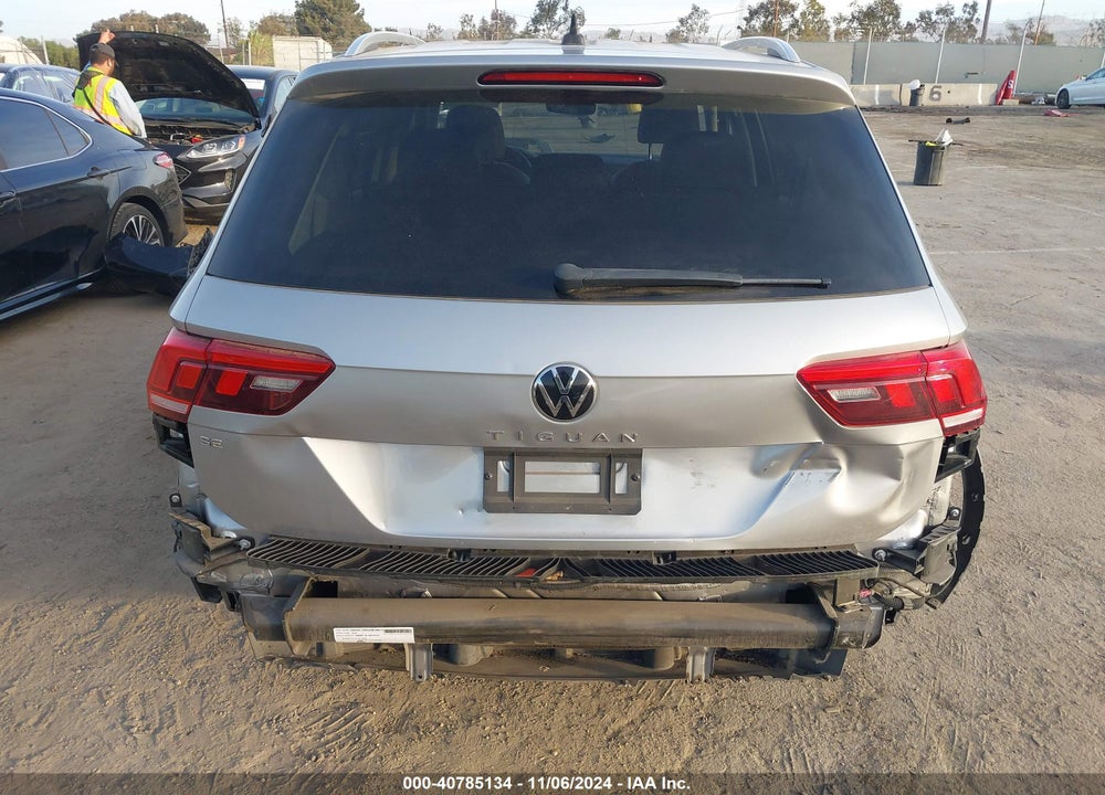 2022 VOLKSWAGEN TIGUAN 2.0T SE VIN: 3VV3B7AX2NM013088