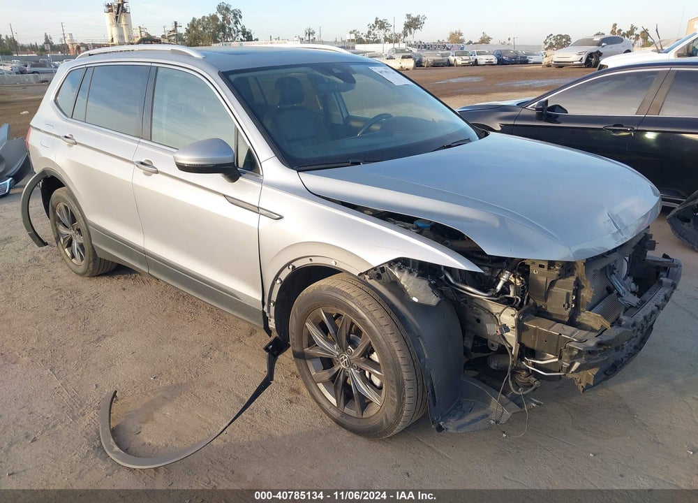 2022 VOLKSWAGEN TIGUAN 2.0T SE VIN: 3VV3B7AX2NM013088
