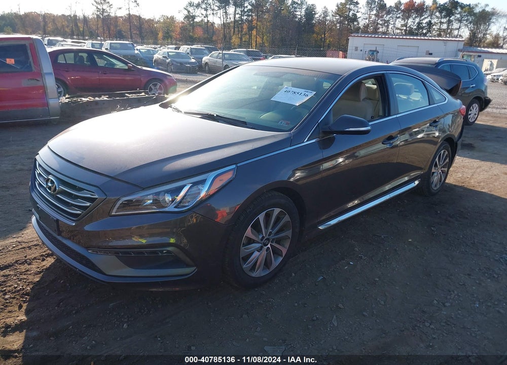 2016 HYUNDAI SONATA SPORT VIN: 5NPE34AF0GH285092