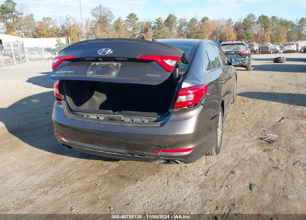 2016 HYUNDAI SONATA SPORT VIN: 5NPE34AF0GH285092