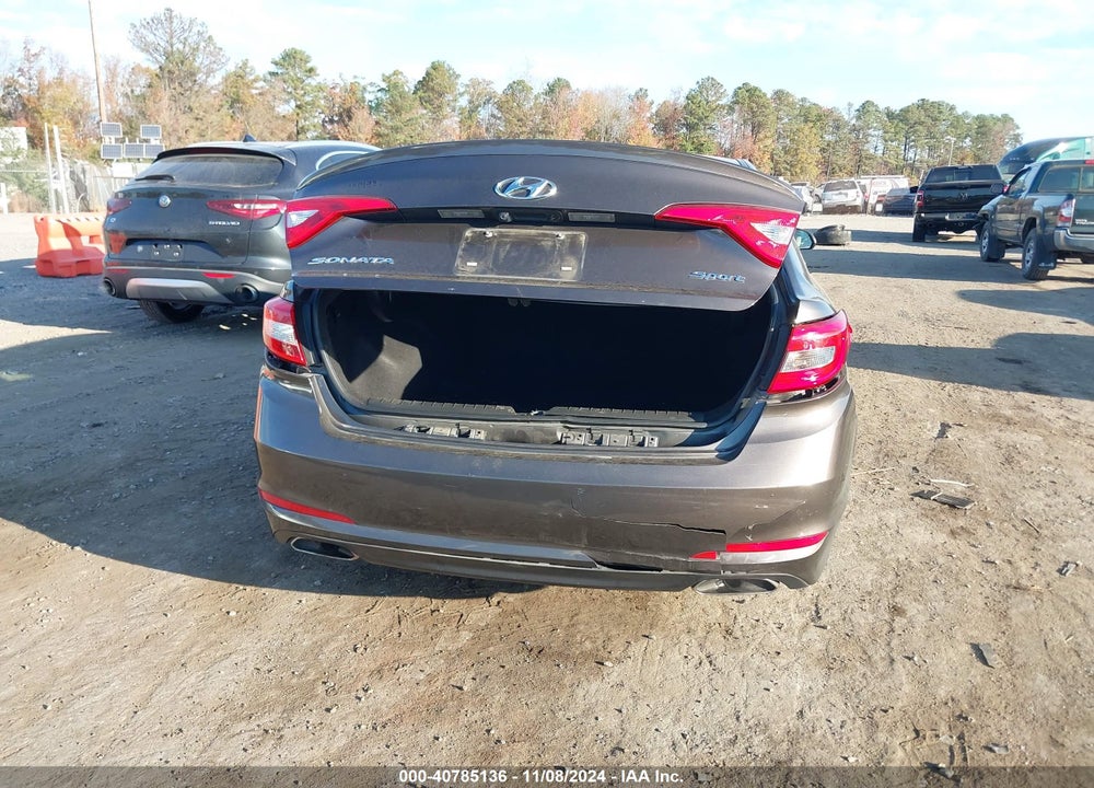 2016 HYUNDAI SONATA SPORT VIN: 5NPE34AF0GH285092