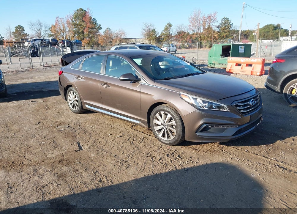 2016 HYUNDAI SONATA SPORT VIN: 5NPE34AF0GH285092