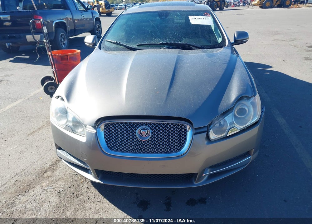 2011 JAGUAR XF VIN: SAJWA0FB1BLS02882