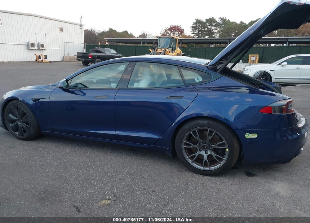 2021 TESLA MODEL S LONG RANGE DUAL MOTOR ALL-WHEEL DRIVE VIN: 5YJSA1E51MF452918