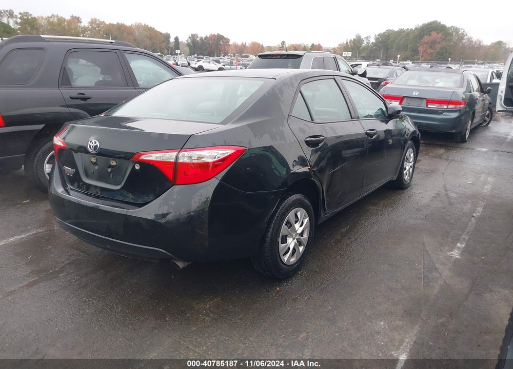 2016 TOYOTA COROLLA L VIN: 5YFBURHE0GP389918