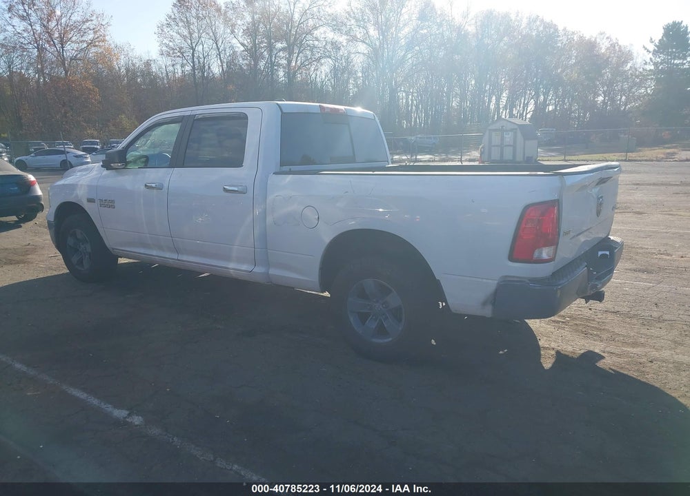 2017 RAM 1500 SLT 4X4 6'4 BOX VIN: 1C6RR7TT2HS784684