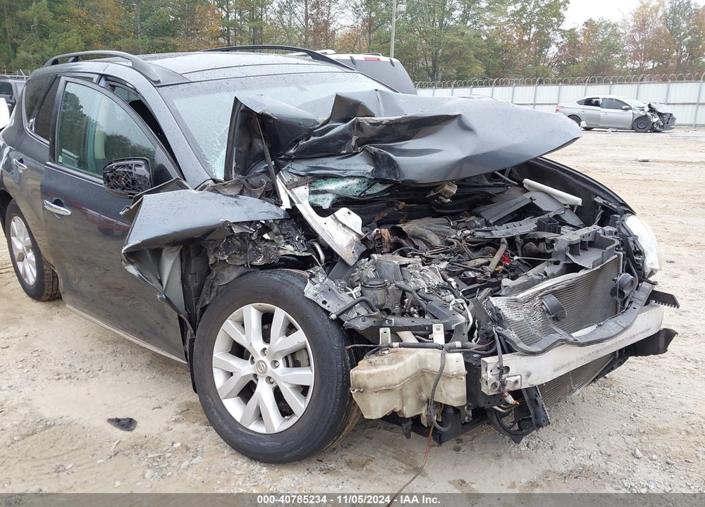 2011 NISSAN MURANO SV VIN: JN8AZ1MU7BW066188