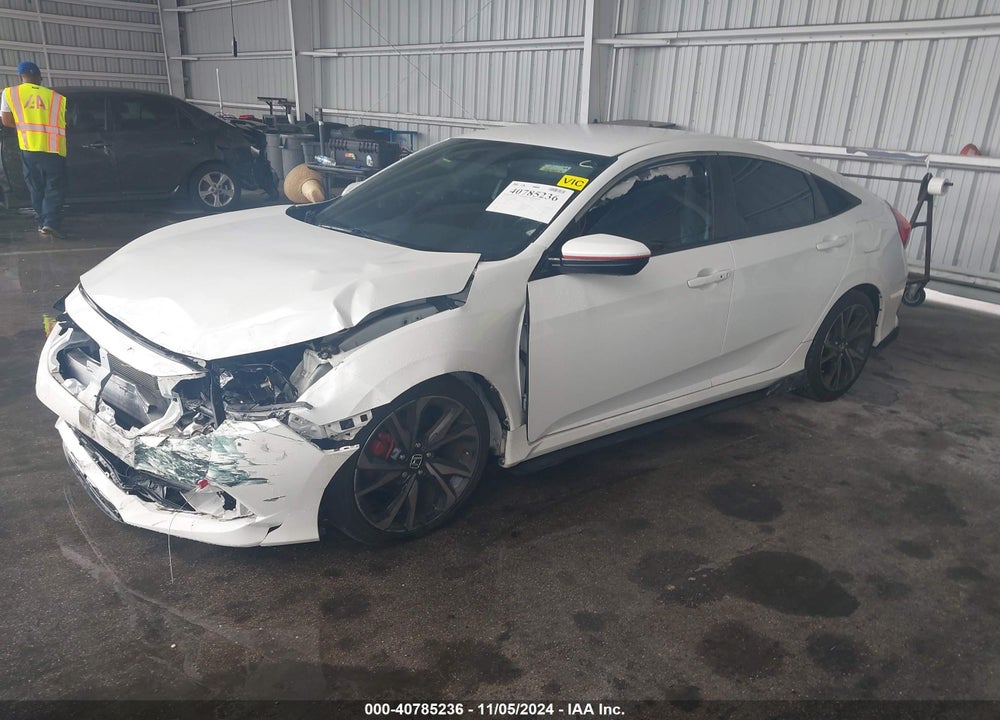 2019 HONDA CIVIC SPORT VIN: 2HGFC2F81KH593880