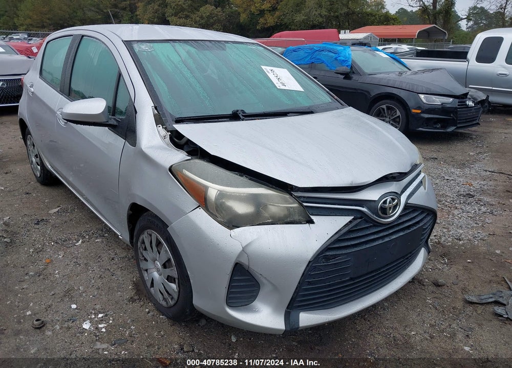 2015 TOYOTA YARIS L VIN: VNKKTUD30FA025387
