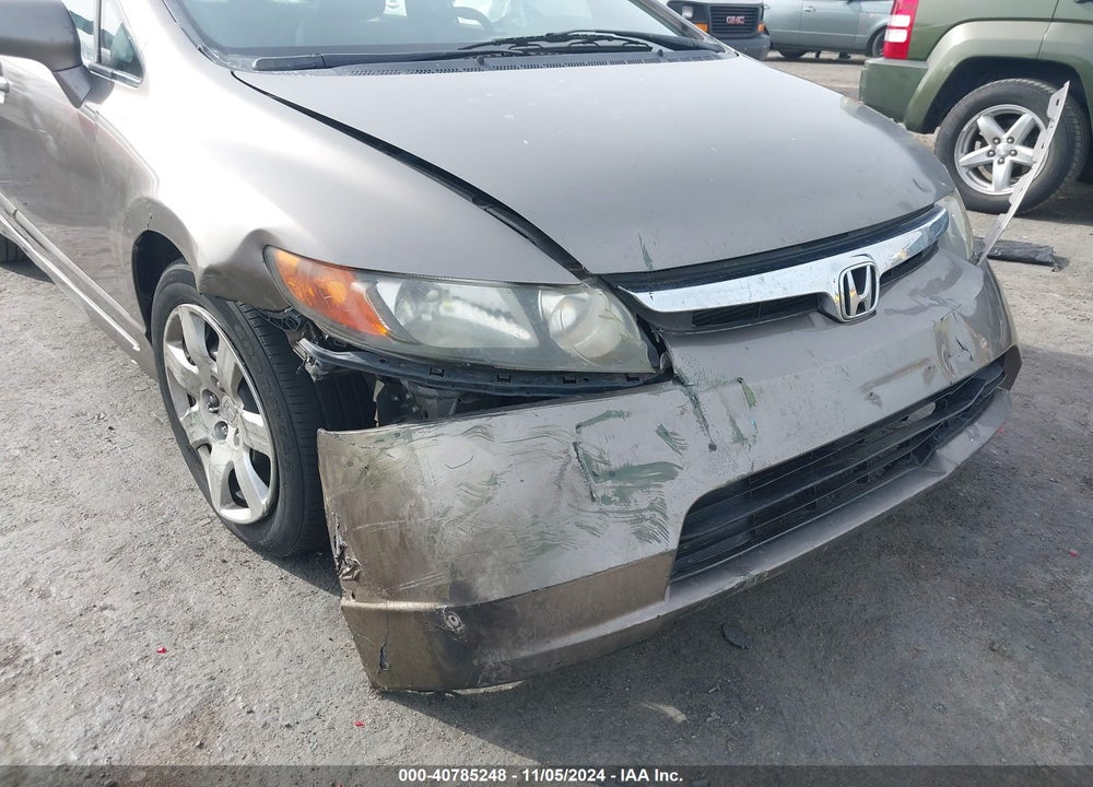 2008 HONDA CIVIC VIN: JHMFA16588S001377