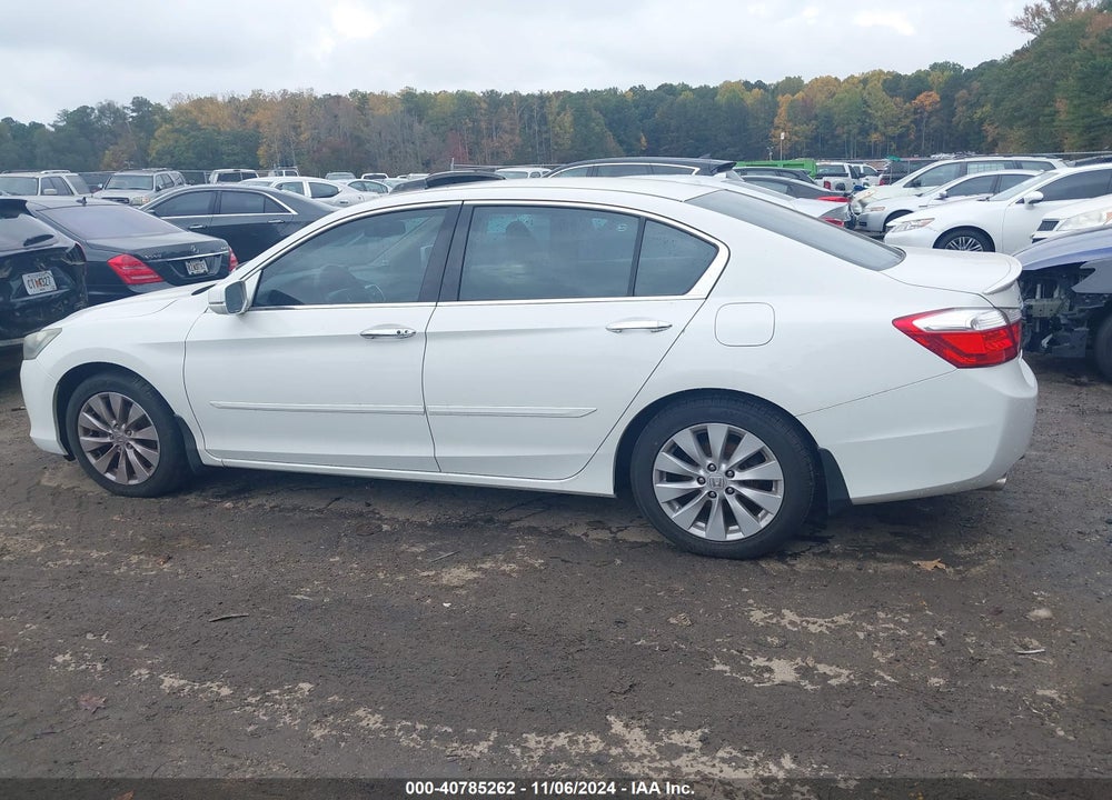 2014 HONDA ACCORD EX-L V-6 VIN: 1HGCR3F84EA033541