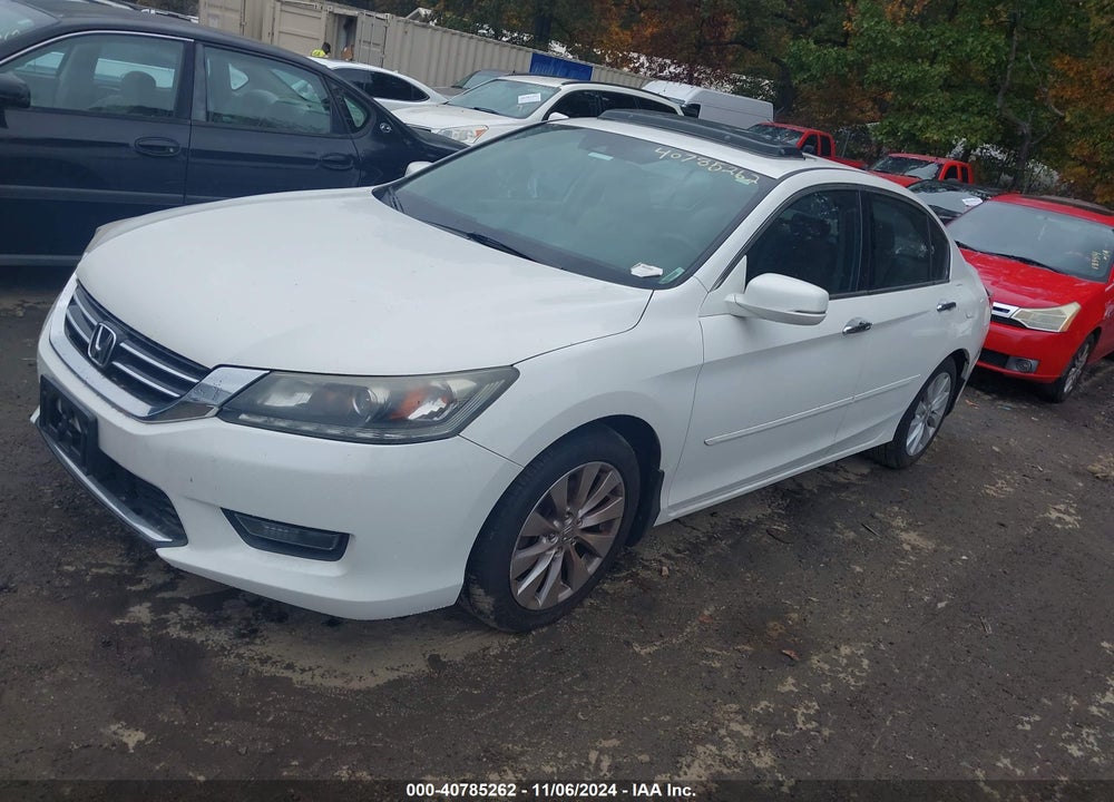 2014 HONDA ACCORD EX-L V-6 VIN: 1HGCR3F84EA033541