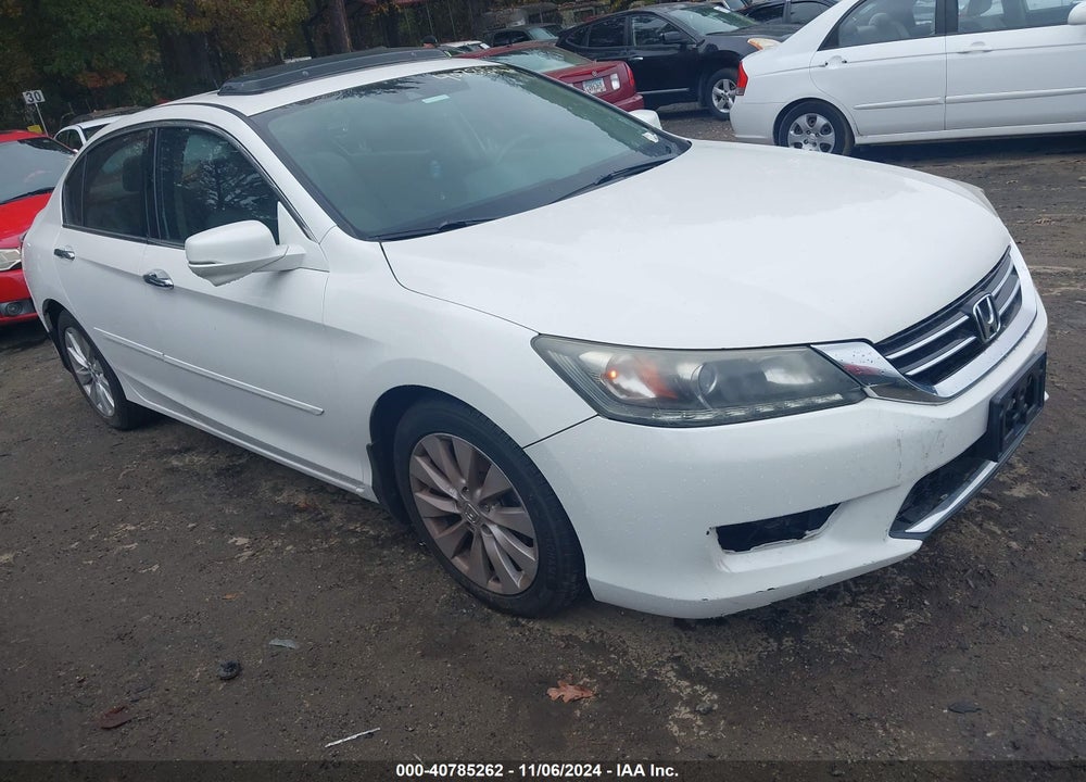 2014 HONDA ACCORD EX-L V-6 VIN: 1HGCR3F84EA033541