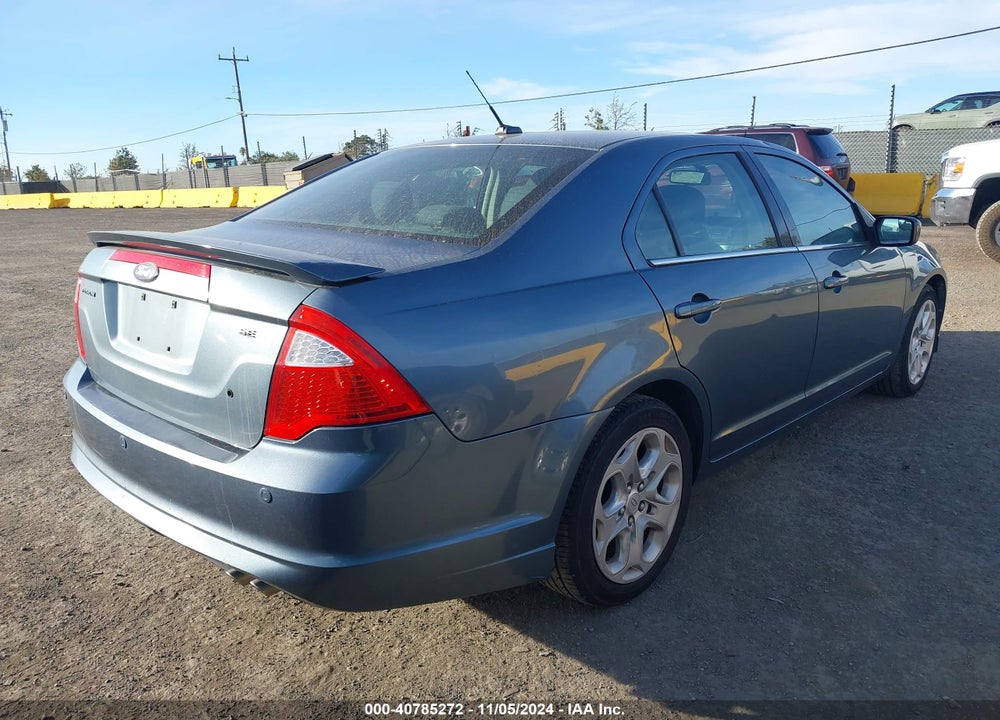 2011 FORD FUSION SE VIN: 3FAHP0HAXBR190510