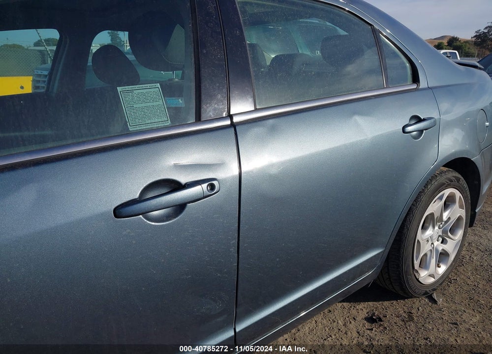 2011 FORD FUSION SE VIN: 3FAHP0HAXBR190510