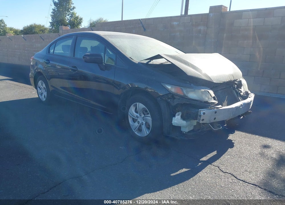2015 HONDA CIVIC LX VIN: 19XFB2F55FE272806