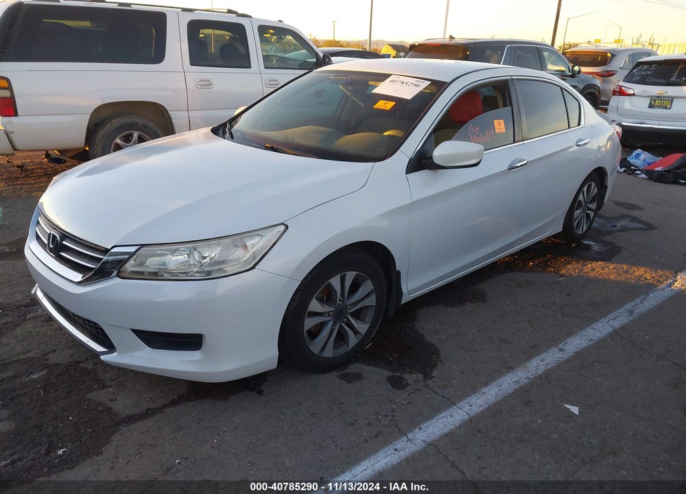 2013 HONDA ACCORD LX VIN: 1HGCR2F34DA168001