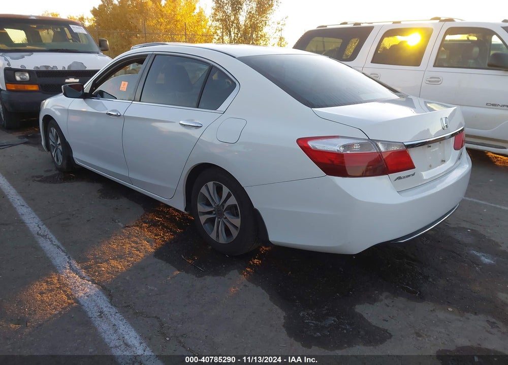 2013 HONDA ACCORD LX VIN: 1HGCR2F34DA168001
