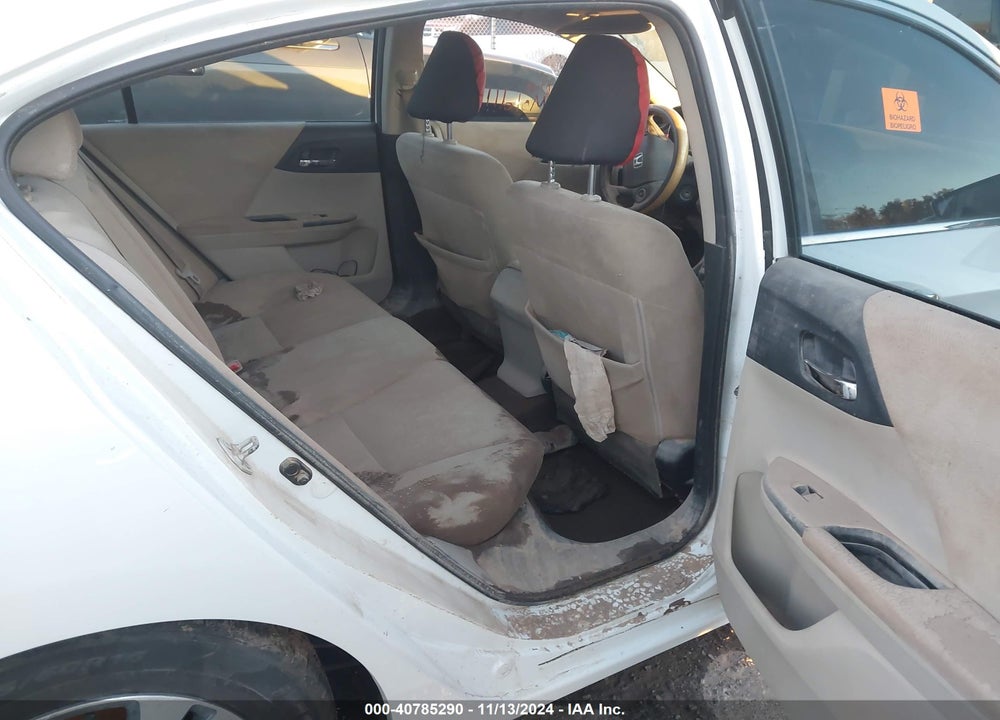 2013 HONDA ACCORD LX VIN: 1HGCR2F34DA168001