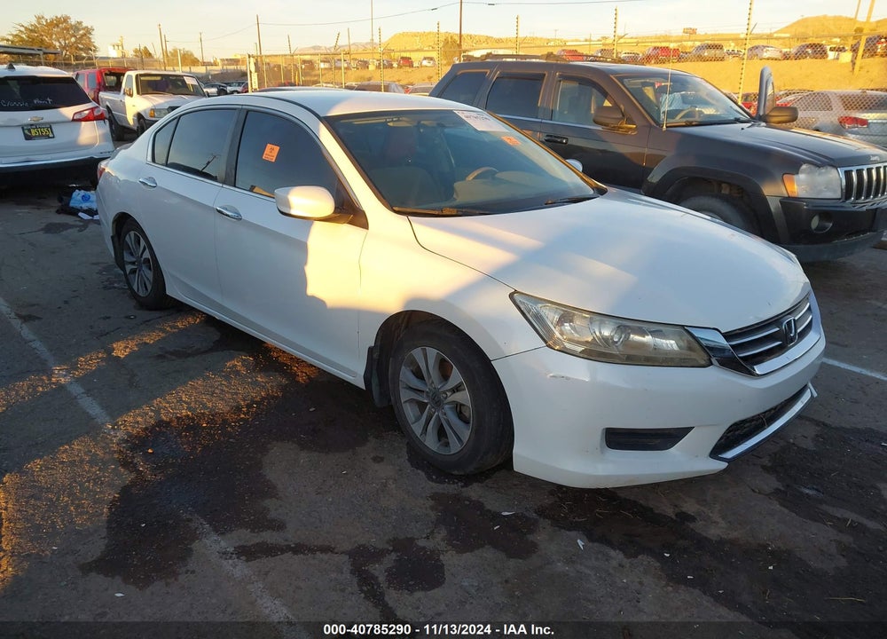 2013 HONDA ACCORD LX VIN: 1HGCR2F34DA168001