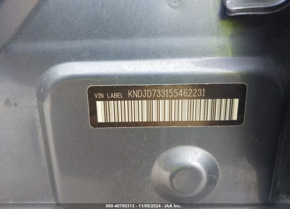 2005 KIA SORENTO EX/LX VIN: KNDJD733155462231