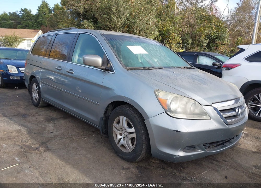 2005 HONDA ODYSSEY EX-L VIN: 5FNRL38665B090739
