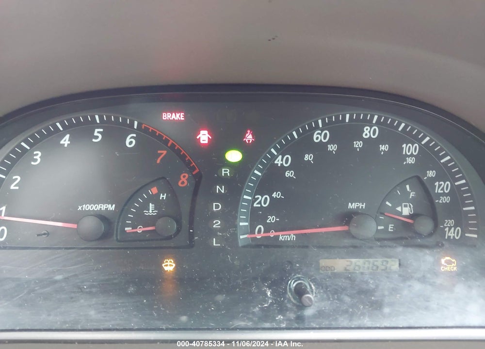 2003 TOYOTA CAMRY LE V6 VIN: 4T1BF30K43U544228