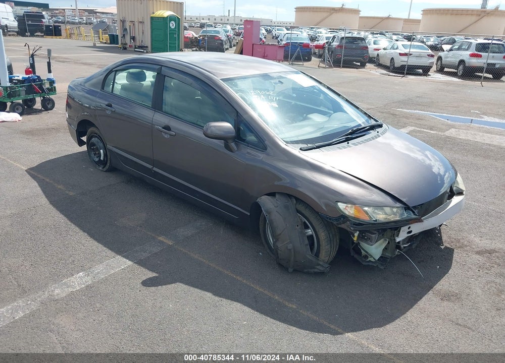 2010 HONDA CIVIC LX VIN: 19XFA1F58AE047074