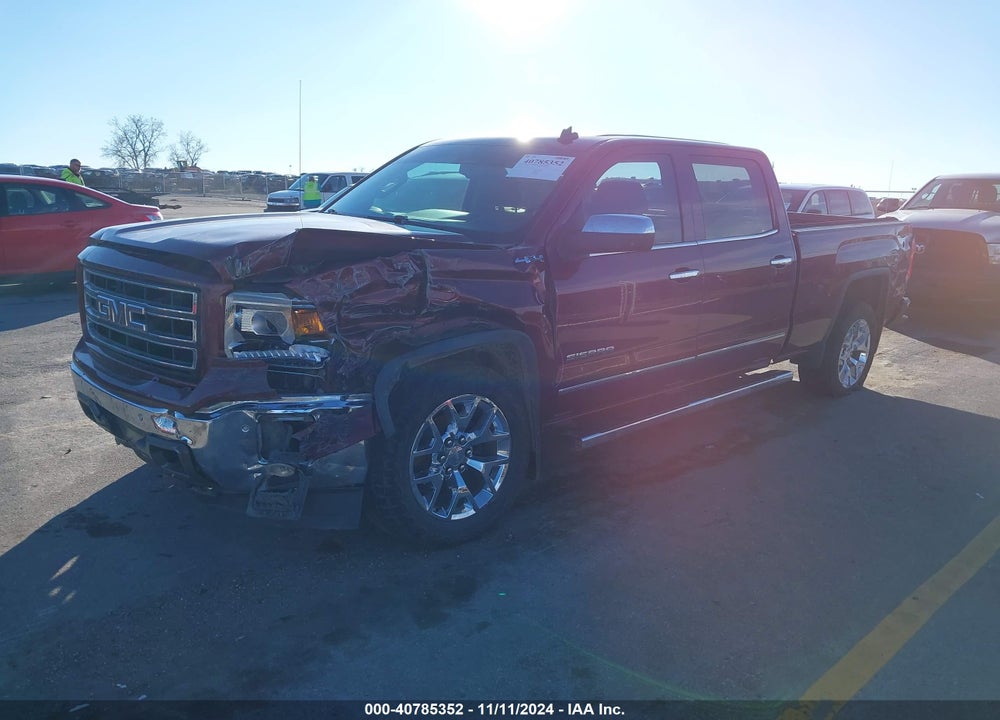 2014 GMC SIERRA 1500 SLT VIN: 3GTU2VEC1EG339252