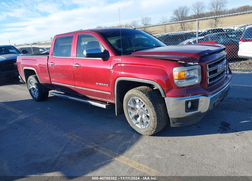 2014 GMC SIERRA 1500 SLT VIN: 3GTU2VEC1EG339252
