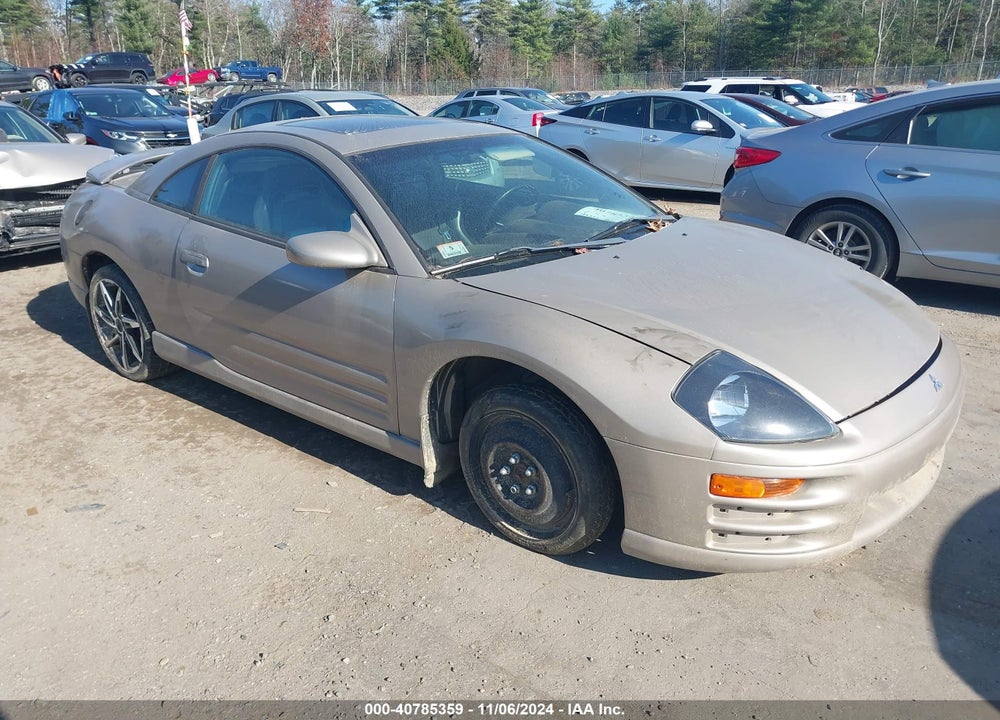 2003 MITSUBISHI ECLIPSE GT VIN: 4A3AC84H93E035814
