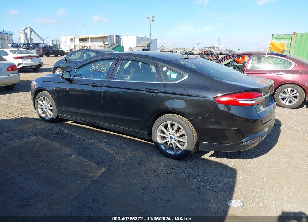 2017 FORD FUSION SE VIN: 3FA6P0H75HR106839