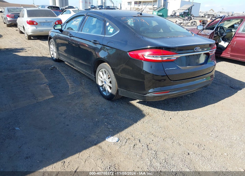 2017 FORD FUSION SE VIN: 3FA6P0H75HR106839