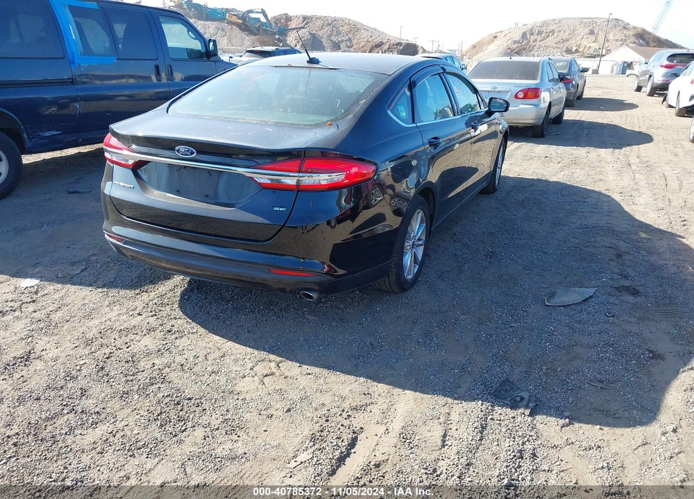 2017 FORD FUSION SE VIN: 3FA6P0H75HR106839