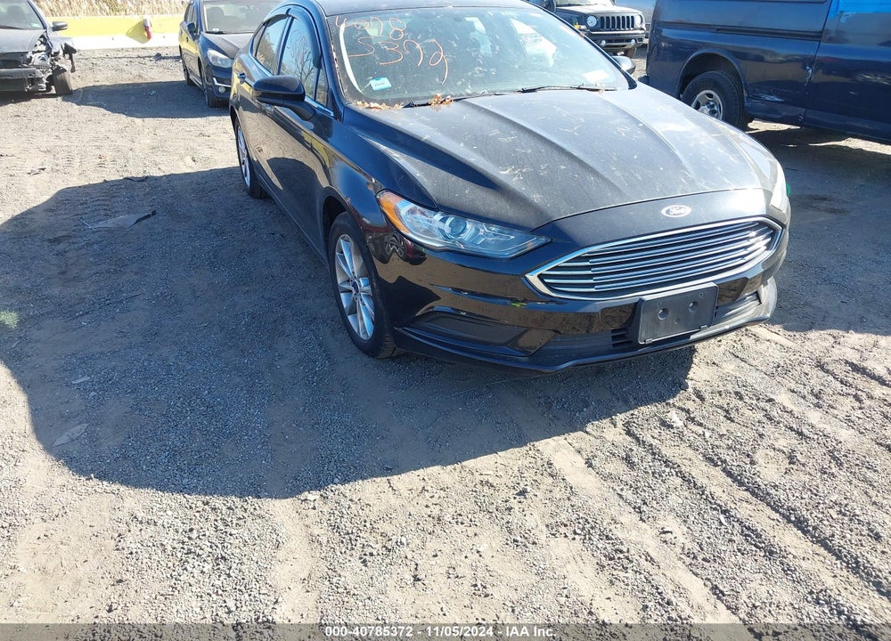 2017 FORD FUSION SE VIN: 3FA6P0H75HR106839